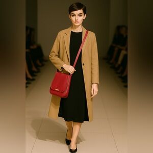 Crossbody - Red Vegan Leather by Relic